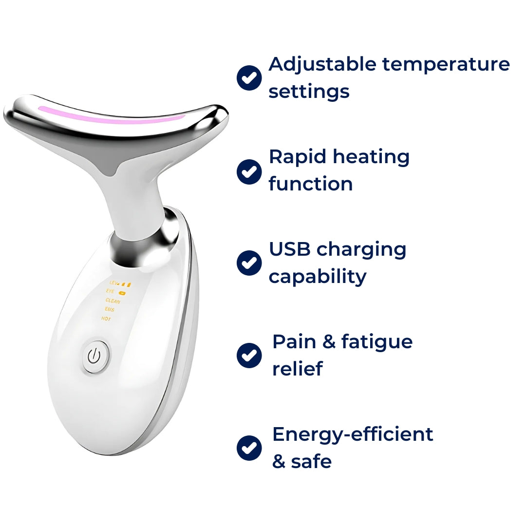 LumiLift | EMS Facial Toner – Microcurrent Skin Tightening, Anti-Aging & Double Chin + Wrinkle Reduction