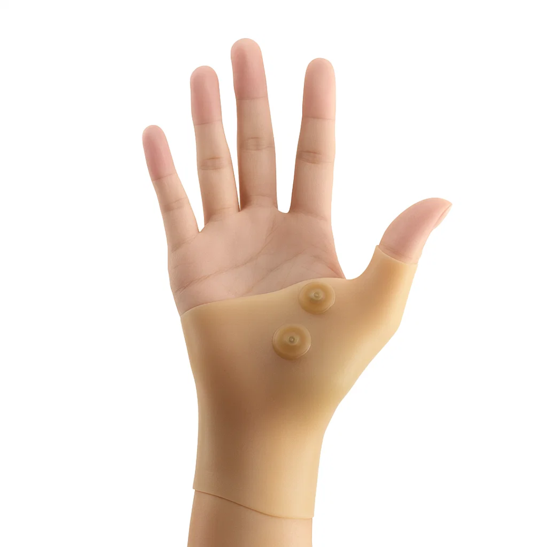 TheraMag | Magnetic Wrist Support Glove – Pain Relief + Compression – Non-Slip Silicone – Arthritis & Joint Support for Everyday Comfort