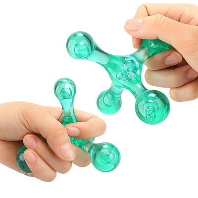 MuscleEase | Trigger Point Massage Ball – Deep Tissue Pain Relief – Compact Handheld – Relieves Knots & Tension in Back, Neck, Legs