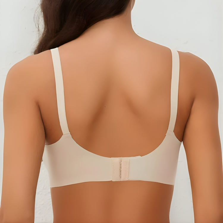 MumEase | Wireless Nursing Bra – One-Hand Snap Access – Ultra-Thin Breathable Support – All-Day Comfort for Breastfeeding Mums