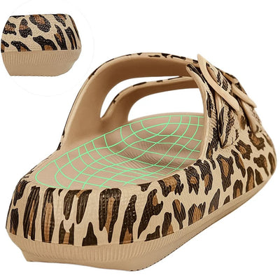 SoleEase | Women's Double Buckle Sandals – Adjustable Fit – Cushioned Footbed – Ideal for Beach & Casual Wear
