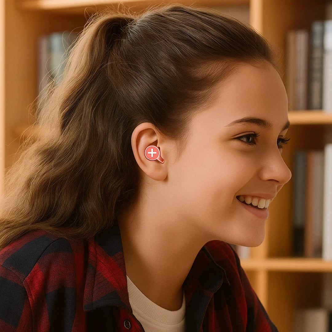 SilentNite | Noise‑Cancelling Earplugs – Block Snoring & City Noise – Soft Silicone Fit – Reusable & Hygienic – Ideal for Side Sleepers & Travel