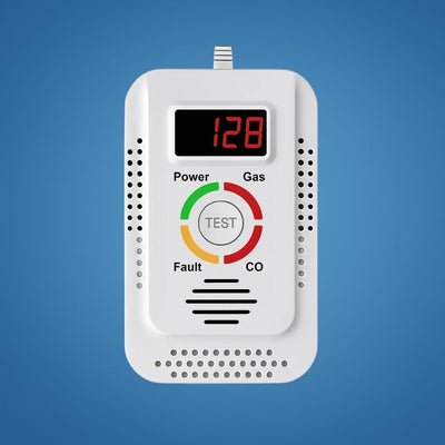 SafeSense | Carbon Monoxide Detector – Digital Display – 85dB Loud Alarm – Home Safety Device – Early Warning Protection for Family