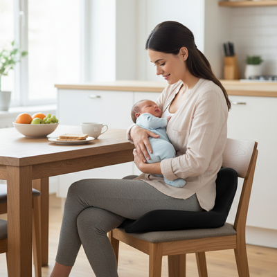 ReliefSeat | Haemorrhoid Seat Cushion – Memory Foam Pressure Relief – Warmth & Vibration Massage – Office Car Long Sitting Comfort