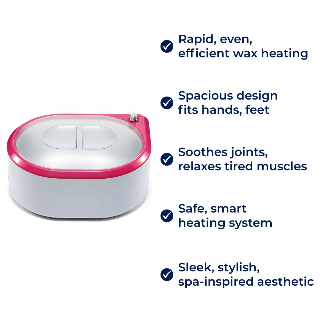 ParaGlow | Paraffin Wax Heater – Fast Heat – 5 L – Hands & Feet Therapy – Deep Hydration – Smooth Soft Skin Relief & Comfort Spa Care