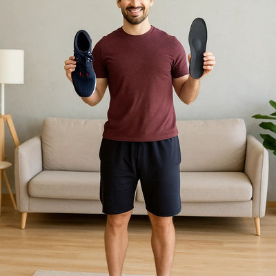 Heelsure | Heel Lift Insoles – Adjustable Height Boost – Breathable Cushioned Gel – Discreet Comfort for Work, Sport or Daily Wear