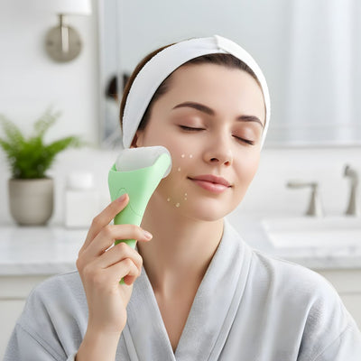 CryoLift | Ice Roller For Face – Anti-Puffiness Lift – Stainless Steel Cold Therapy – Firms Skin – Reduces Dark Circles – Skincare Tool