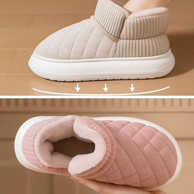 CozyStep | Plush Slipper Shoes – Non-Slip Grip – Thick Cushioned Sole – Indoor Comfort – Warm Supportive Fit for Cosy Relaxing Evenings
