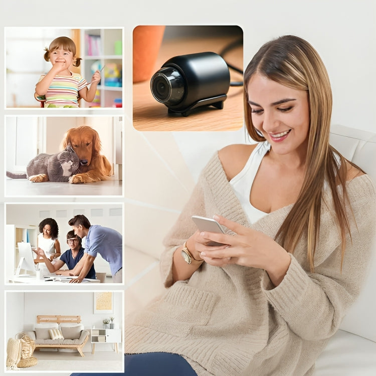 SecureView | WiFi Security Camera – Night Vision – Compact HD Unit – Instant Motion Alerts – Protect Your Family & Home 24/7 for Peace of Mind