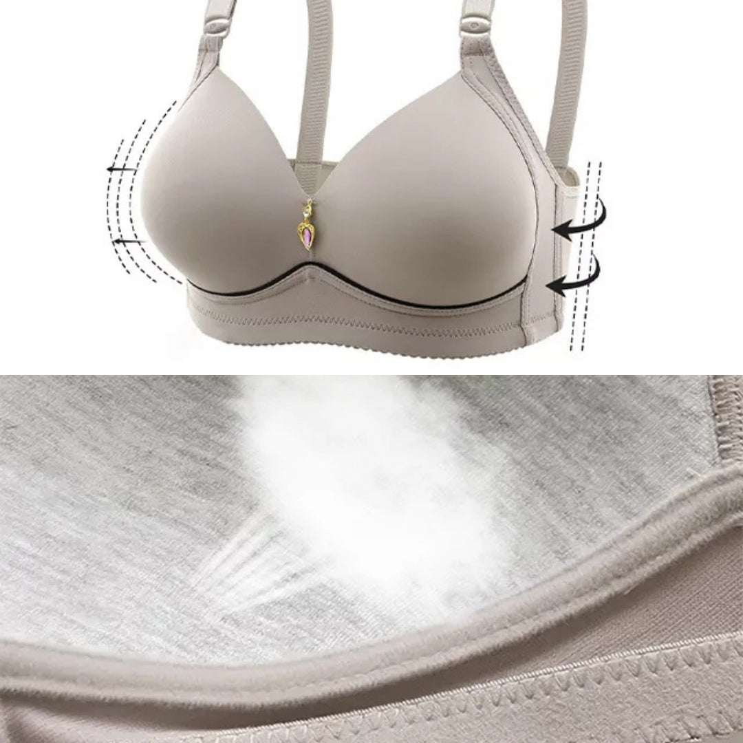 LiftEase | Wireless Push-Up Sports Bra – High Impact Support – Breathable Moisture-Wicking Fabric – Comfort & Confidence for Active Women