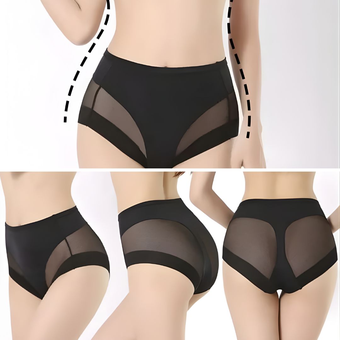 CurveConfidence | High-Waist Tummy Control Panties – Butt-Lift Support – Breathable Soft Fabric – Smooth Silhouette & All-Day Comfort