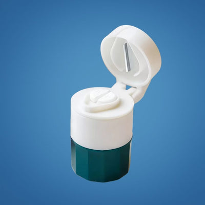 DoseEase | Pill Cutter Crusher – Precision Splitting & Crushing – Durable Compact Case – Easy Swallowing Relief – Safer Dosing – Travel Ready