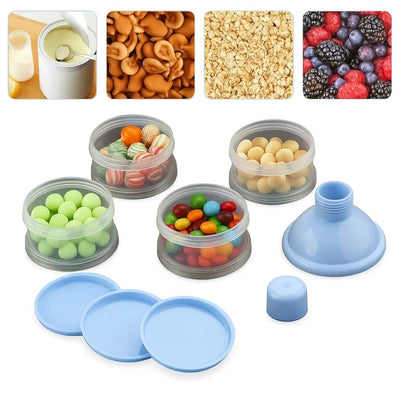 FreshStack | Milk Powder Dispenser – Spill-Proof – Airtight & Stackable – Hygienic Storage – Travel Ready – Quick Night-Feed Solution