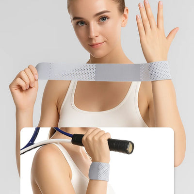 FlexWrist | Wrist Support – Pain-Relief Compression – Ultra-Thin & Breathable – Reduces Fatigue & Boosts Comfort for Typists & Athletes