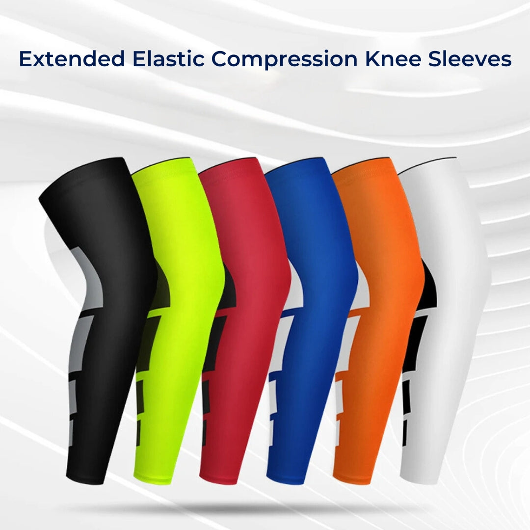 LegVital Full-Leg Compression Sleeve for Optimized Blood Circulation, Muscle Support, and Fast Recovery for Athletes and Versatile Use