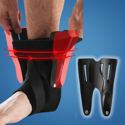 SteadyStep | Ankle Support Brace – Sprain Stabilisation – Soft Low-Bulk Support – Prevents Twisting – Speeds Recovery – Reduces Swelling