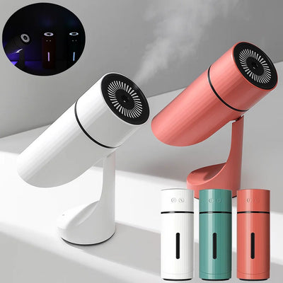 AeroMist | Portable Aromatherapy Humidifier – Ultra Quiet – 90° Tilt Rotation – Relieves Dry Air & Enhances Sleep in Bedroom or Office