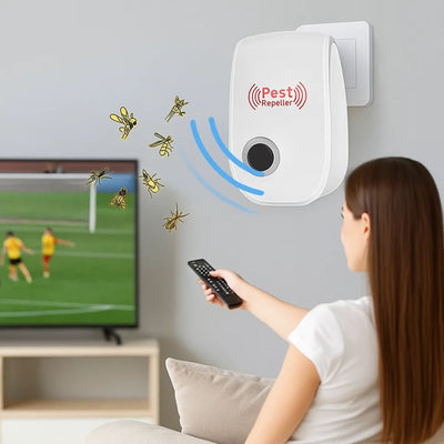 PestGuard | Ultrasonic Pest Repeller – Chemical-Free Protection – Silent Operation – Safe for Homes with Children and Pets