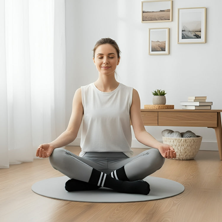 GripCore | Pilates Grip Socks – Non-Slip Traction – Breathable Cushioning – Comfort Fit – Stability & Safety for Women’s Studio Workouts