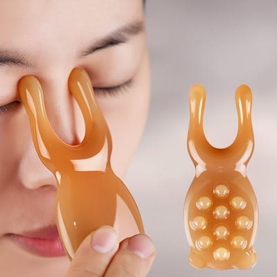LiftAura | Gua Sha Face Lifting Tool – Jawline & Cheek Contour – Smooth Resin Design – De-Puffing Relief – Radiant Skin – At-Home Sculpting