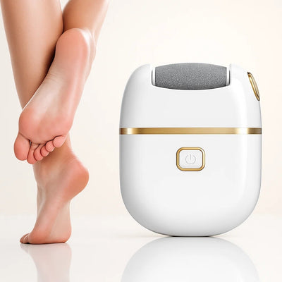SoleSmooth | Electric Foot File – Callus Remover – Rechargeable Cordless – Heals Cracked Heels – Restores Soft, Smooth Feet at Home