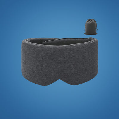 Sleepright | Blackout Sleep Mask – Total Light Blocking – Soft Cotton Comfort – Breathable Fit – Blocks All Light for Travel, Naps & Deep Sleep