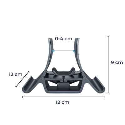 Deskform | Vertical Laptop Stand – Adjustable Aluminium Design – Space-Saving Cooling Holder for Workstations