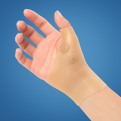 TheraMag | Magnetic Wrist Support Glove – Pain Relief + Compression – Non-Slip Silicone – Arthritis & Joint Support for Everyday Comfort