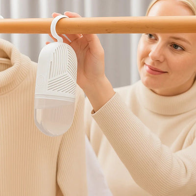 DryGuard | Wardrobe Dehumidifier – Stops Damp & Musty Smells – Transparent Water-View – Long-Lasting Freshness For Clothes Storage