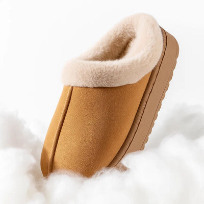 SnugSole | Warm Slippers – Thick Cushioned Sole – Plush Lining – Non-Slip Design – Maximum Comfort & Foot Support for Women Indoors