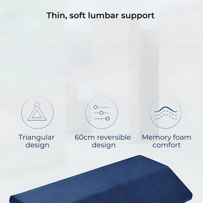 SleepAlign Lumbar Support Pillow for Sleeping | Relieves Back Pain - Improves Spinal Alignment -  Comfortable Pillow for Back Pain Relief