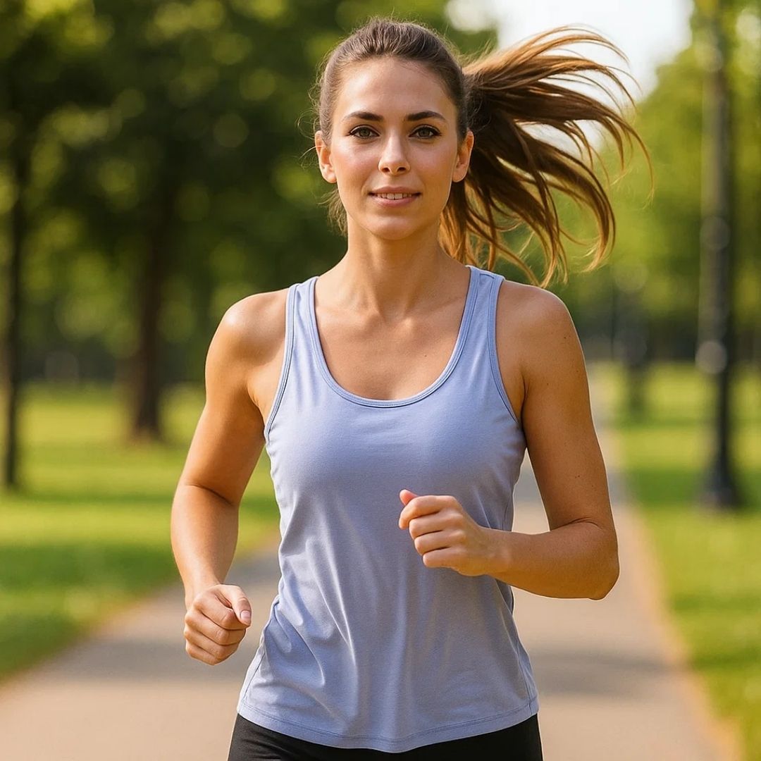 ComfortFlex | Padded Tank Top with Built-In Bra – Supportive Fit – Breathable Fabric – Ideal for Active Women