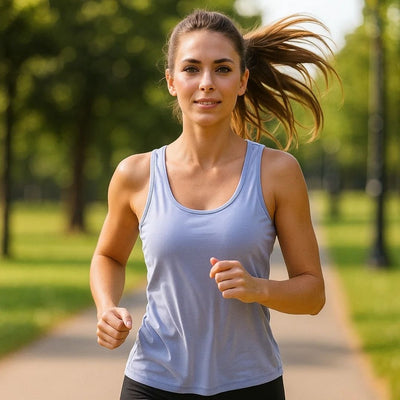 ComfortFlex | Padded Tank Top with Built-In Bra – Supportive Fit – Breathable Fabric – Ideal for Active Women