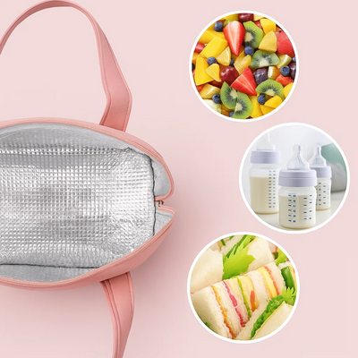 MilkGuard | Insulated Breast Milk Cooler Bag – 8h Cooling – Leakproof & Portable – Keeps Milk Fresh Safe & Hygienic for Working Mums