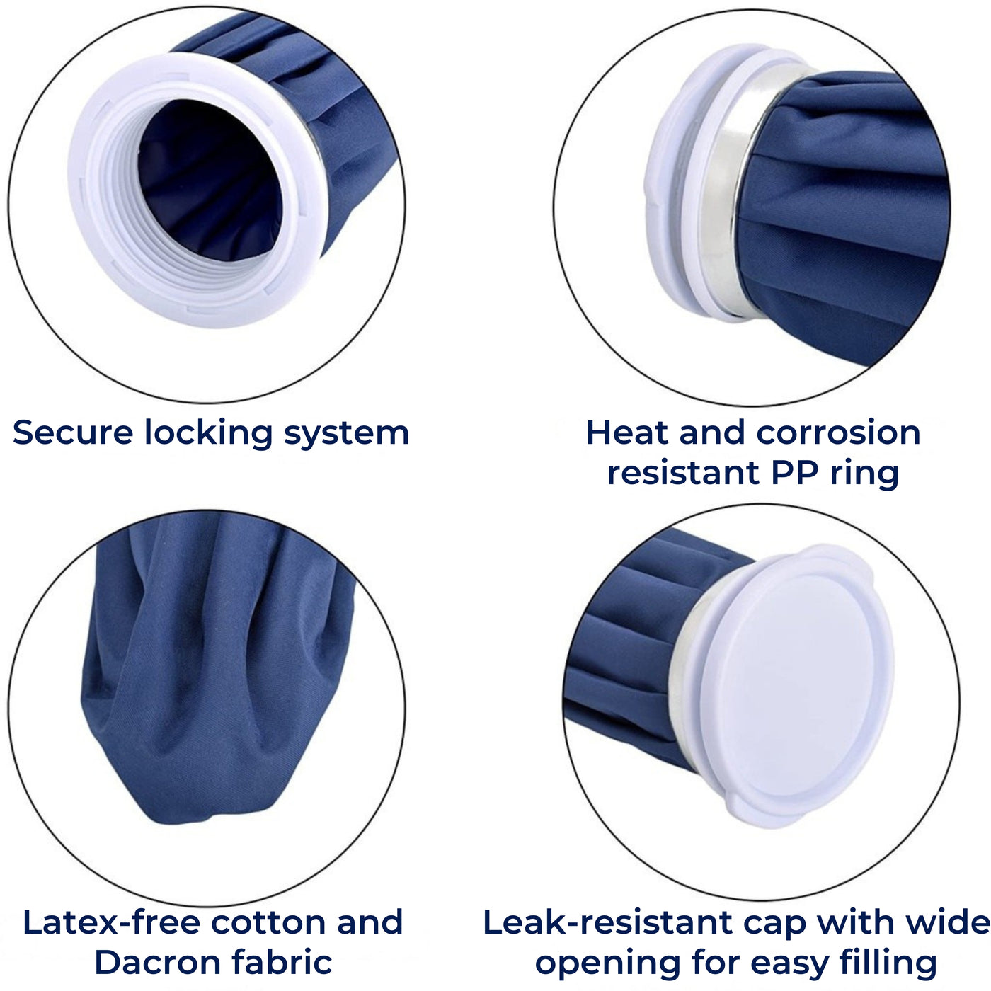 ThermoRelief | Reusable Ice Pack – Hot & Cold Therapy – Insulating Durable Design – Targeted Injury Relief for Sport & Rehab