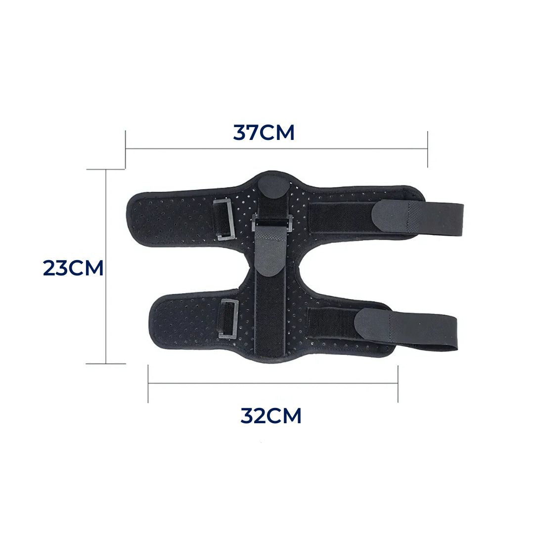 StrideGuard Drop Foot Brace Support | Foot and Ankle Support - Lifts Front Foot - Improves Gait - Reduces Falls - Alleviates Pain for Mobility Aid