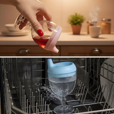 TinySip | Leak‑Proof Transition Sippy Cup – No‑Spill Silicone – Easy‑Grip Handles – Supports Weaning – Mess‑Free Drinking for Toddlers