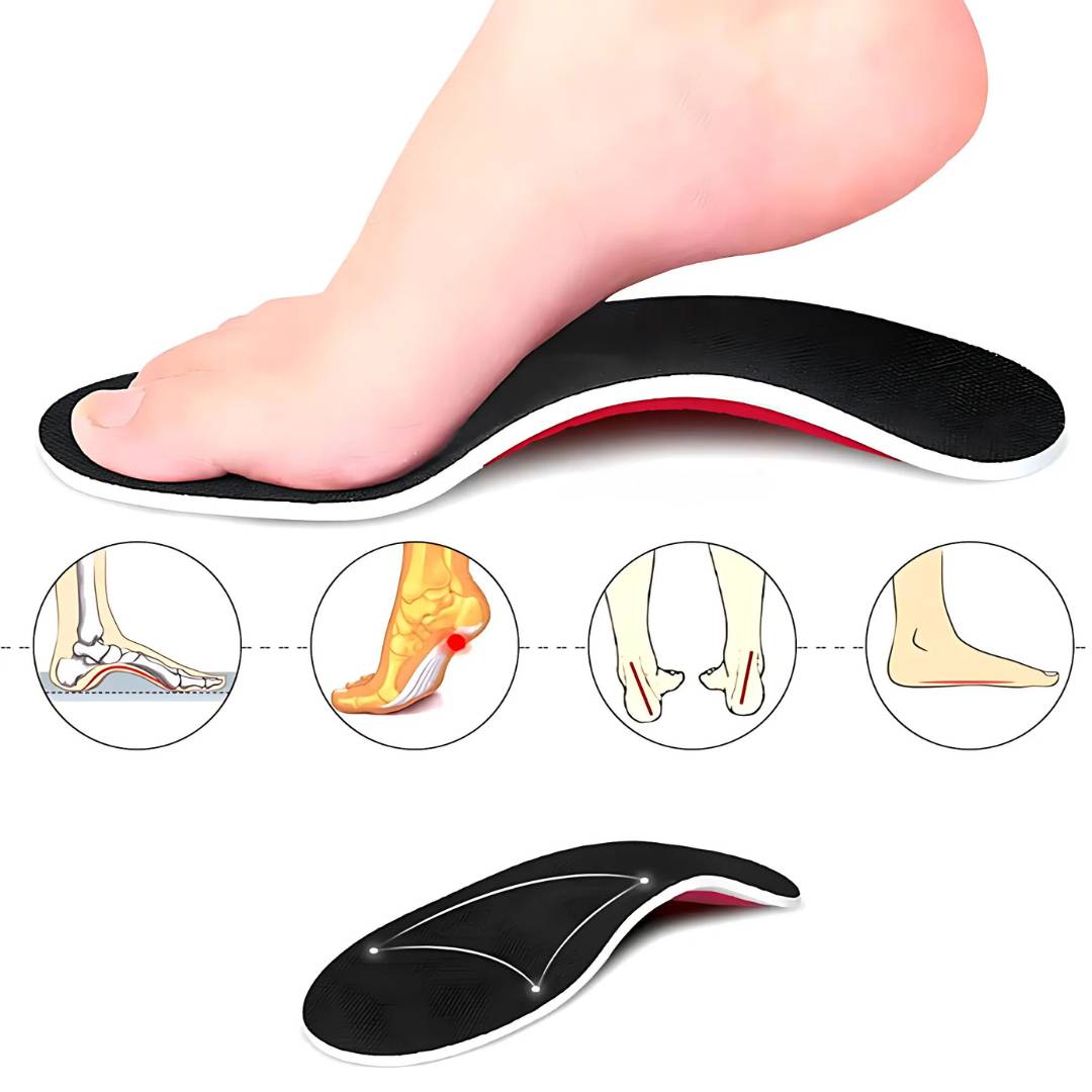 AlignPro Shoe Inserts Pronation Support | Comfort and Stability for Excessive Inward Rolling Foot Control