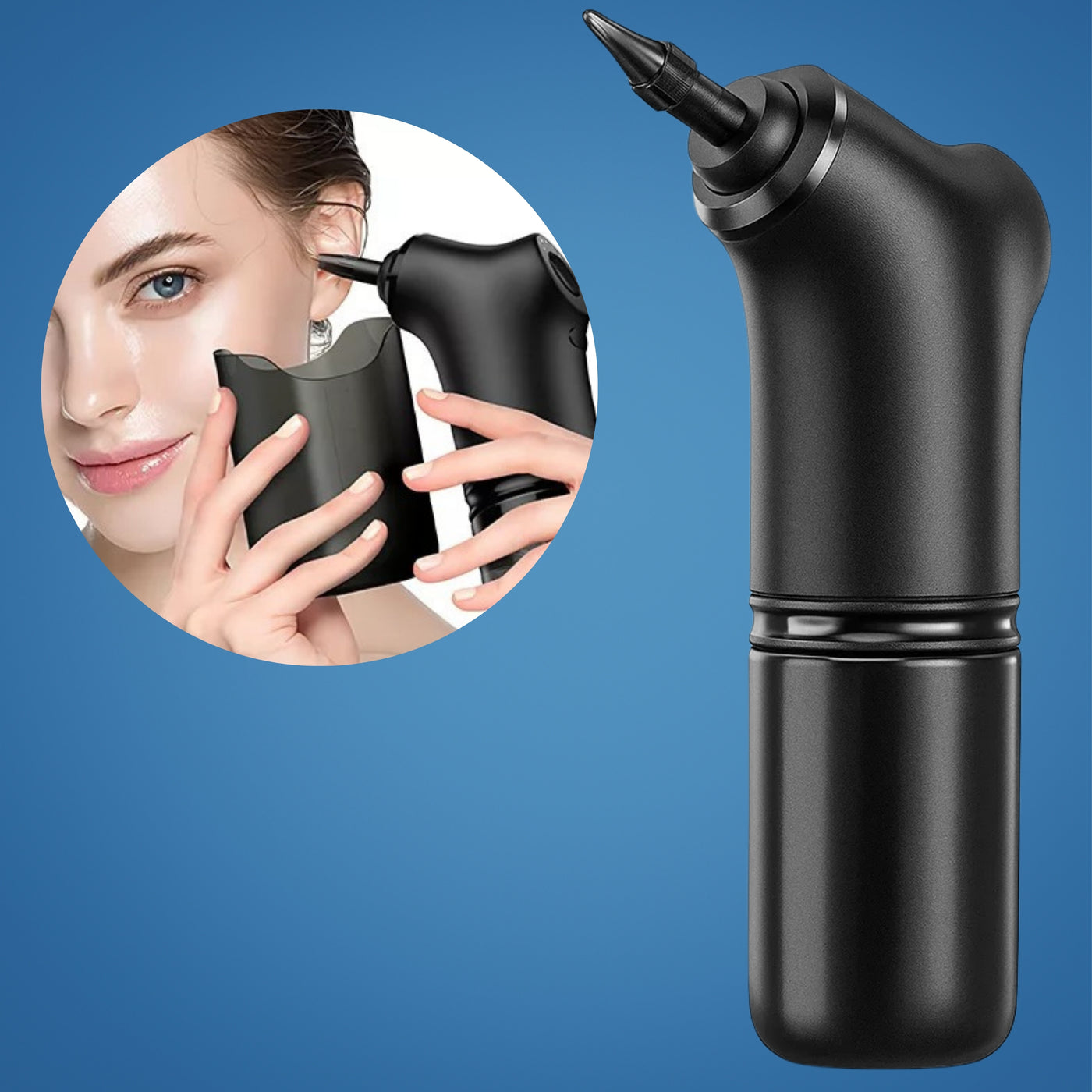 AquaCleanse | Electric Ear Wax Remover – Adjustable Water Jet – Silicone Tip – Warm Irrigation for Families
