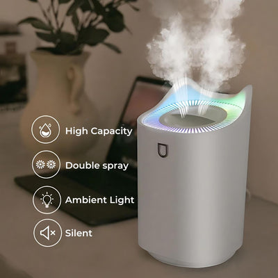 Aquabreeze Home Humidifier - 3000ml | Mist Technology for Respiratory Relief and Comfortable Living