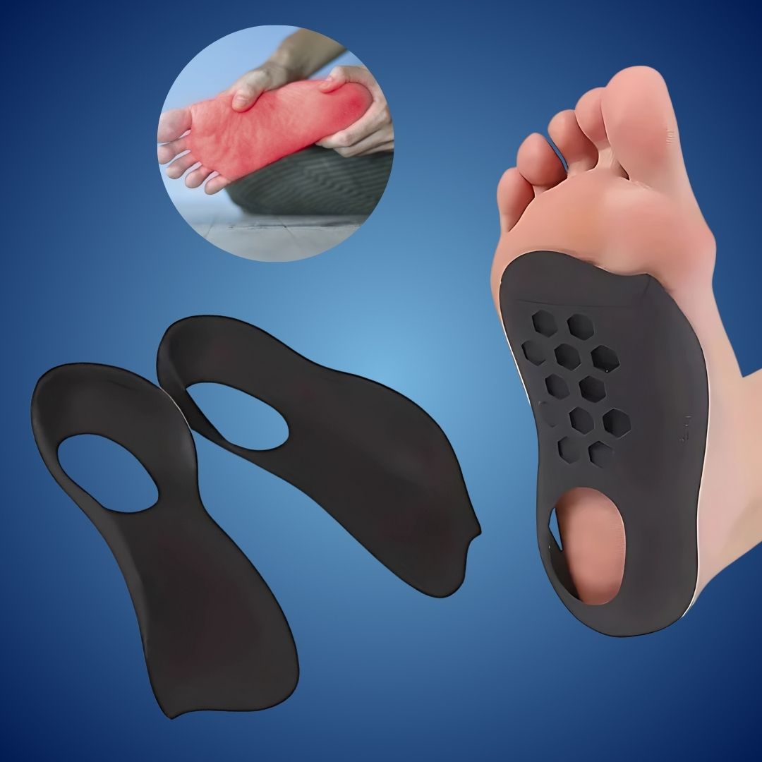 ArchEase Shoe Inserts for Flat Feet Shoe Insole for Plantar Fasciitis Foot Arch Support Insole Foot Cushioning