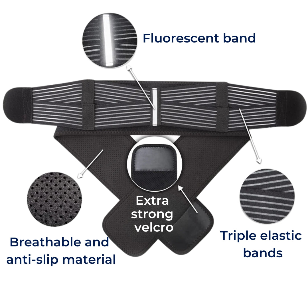 AlignEase Hip-Up Pelvis Correction Belt | Comfortable and Effective - for Pelvic Alignment - Posture Support - Pain Relief and Enhanced Mobility