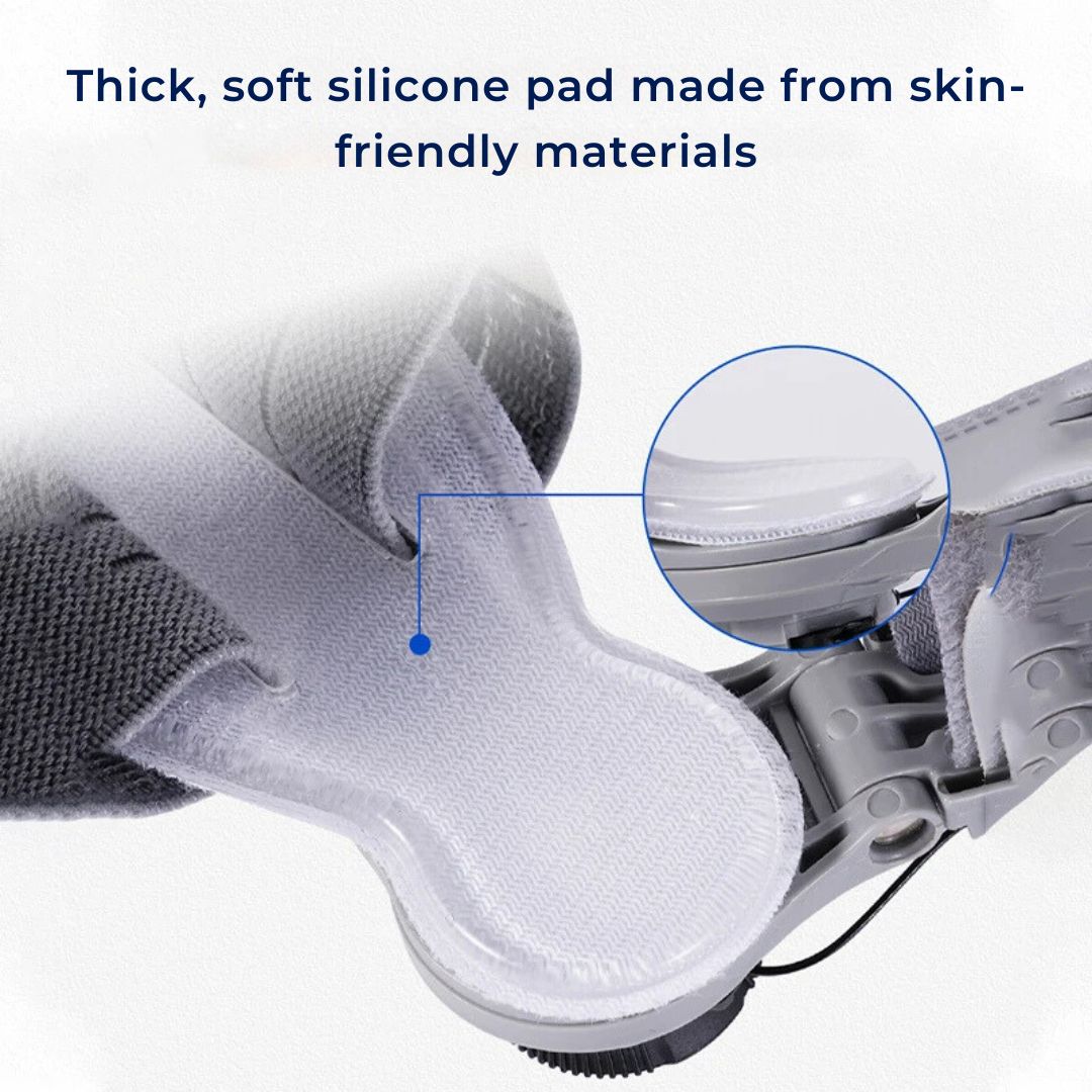 BunionEase Adjustable Relief Brace | for Hallux Valgus - Gently Correct and Alleviate Pain Associated with Bunions