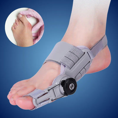 BunionEase Adjustable Relief Brace | for Hallux Valgus - Gently Correct and Alleviate Pain Associated with Bunions