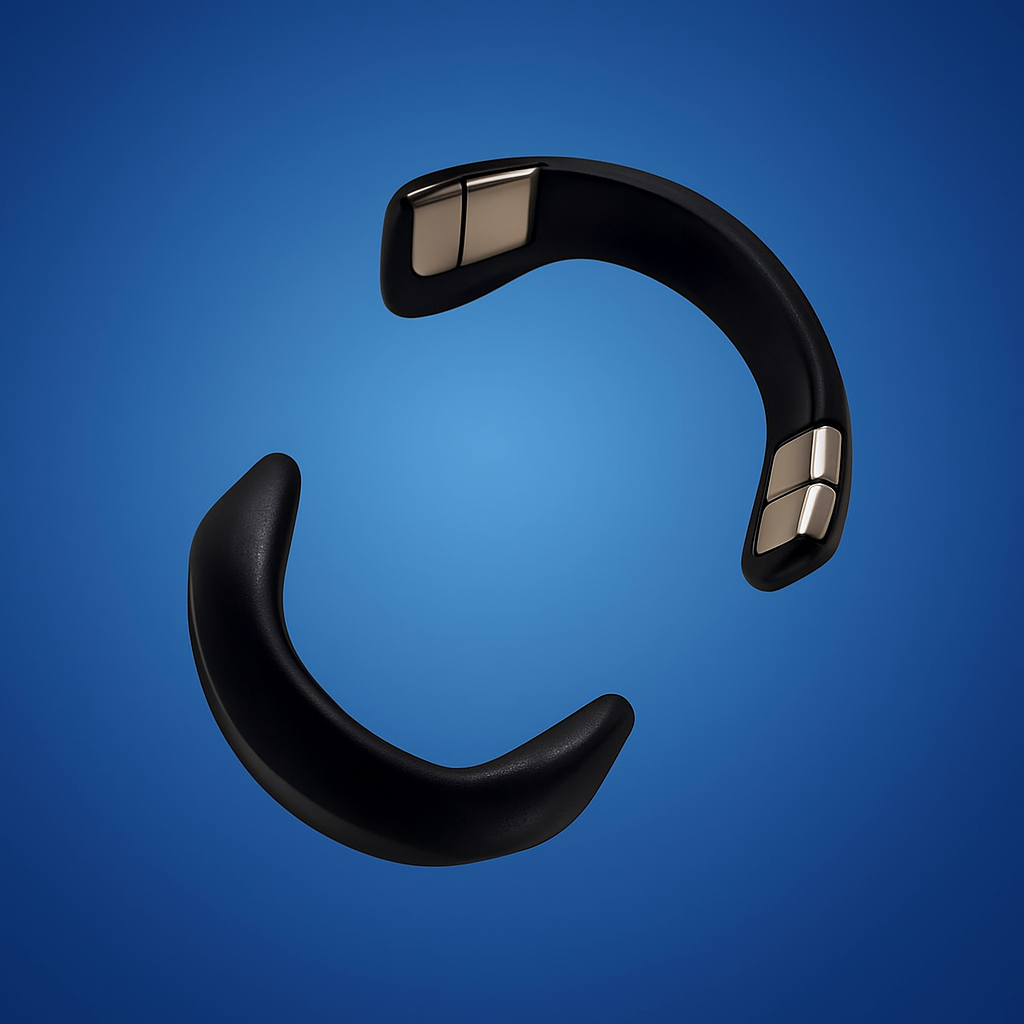 SnoreEase | Anti-Snoring Nose Clip – Magnetic Therapy – Soft Silicone – Better Sleep for Adults