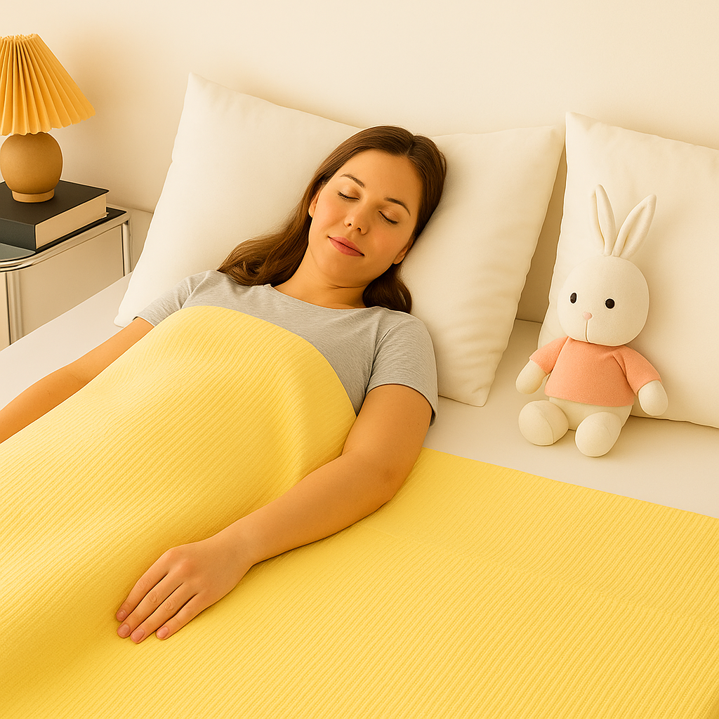 CoolBreeze | Cooling Blanket – Temperature Regulating – Breathable Bamboo Fibre – Cooler Nights – Relief From Night Sweats and Overheating
