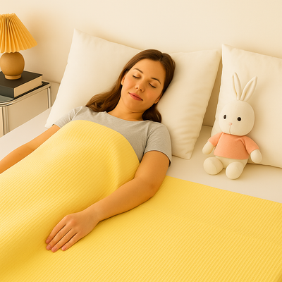 CoolBreeze | Cooling Blanket – Temperature Regulating – Breathable Bamboo Fibre – Cooler Nights – Relief From Night Sweats and Overheating