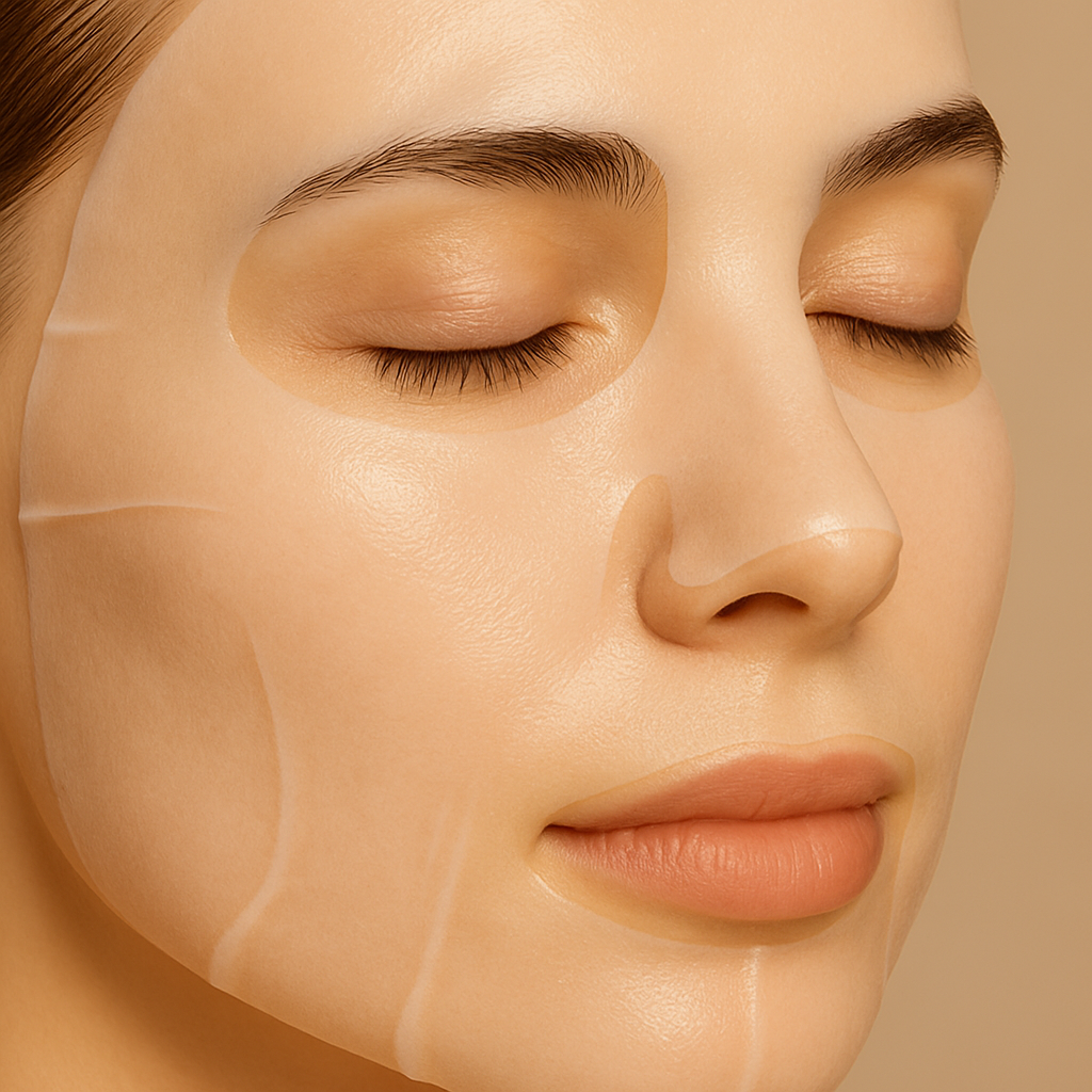 GlowRevive | Collagen Sheet Mask – Hydrating Overnight Treatment – Hydrogel – Anti-Ageing Skincare