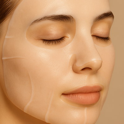 GlowRevive | Collagen Sheet Mask – Hydrating Overnight Treatment – Hydrogel – Anti-Ageing Skincare