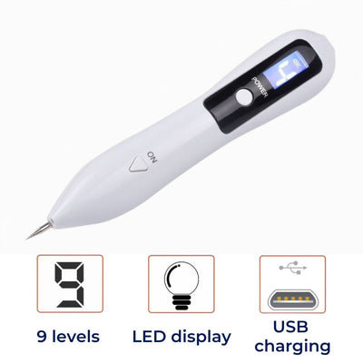 ClearSkinPro Laser Plasma Pen - Non-Invasive | for Freckle, Skin Tag, Spot, Mole and Tattoo Removal at Home